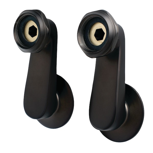 Aqua Vintage Swivel Elbows for Tub Faucet, Oil Rubbed Bronze AE3SE5 - main